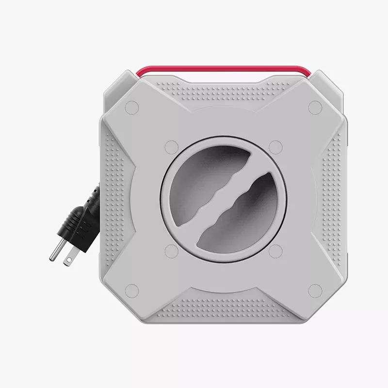 3 decursibus Usb2.4a Plastic Cord Reel